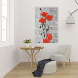 Canvas 24 x 36 - Long stem flowers