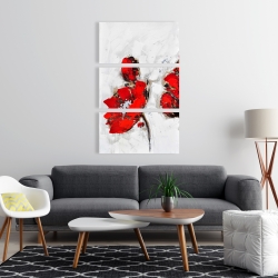 Canvas 24 x 36 - Poppy flowers