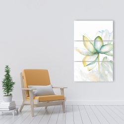 Canvas 24 x 36 - Abstract lotus flower