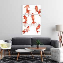 Canvas 24 x 36 - Small red fishes