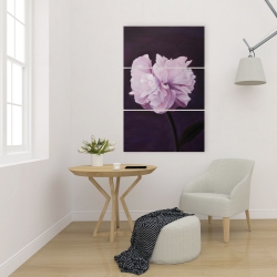 Canvas 24 x 36 - Beautiful purple flower