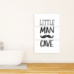 Canvas 24 x 36 - Little man cave