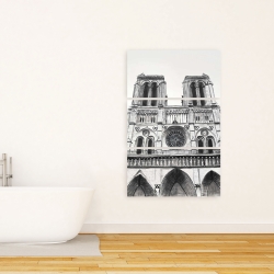 Toile 24 x 36 - Cathédrale notre-dame de paris