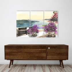 Canvas 24 x 36 - Mediterranean sea view