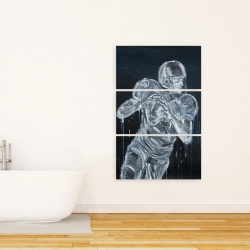 Toile 24 x 36 - Joueur de football