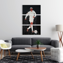 Toile 24 x 36 - Joueur de soccer