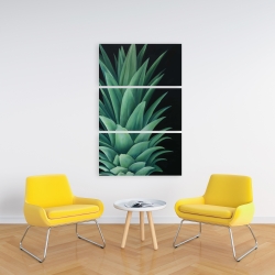 Canvas 24 x 36 - Pineapple leaves