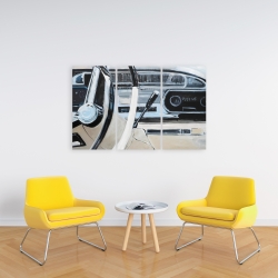 Toile 24 x 36 - Tableau de bord de voiture de 1950