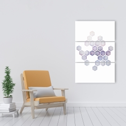 Canvas 24 x 36 - Alveoli lilac