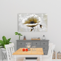 Canvas 24 x 36 - Modern beige flower