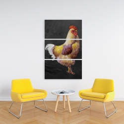 Toile 24 x 36 - Belle poule 2