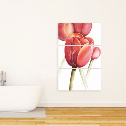 Toile 24 x 36 - Tulipes en fleur