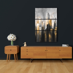 Canvas 24 x 36 - Abstract skyline