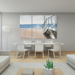 Toile 40 x 60 - Doux paysage de bord de mer