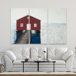 Canvas 40 x 60 - Boathouse