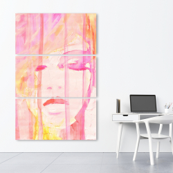 Canvas 40 x 60 - Abstract portrait feminine