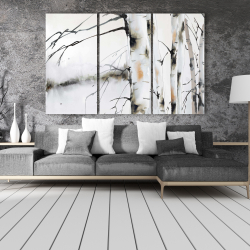 Canvas 40 x 60 - Winter birches