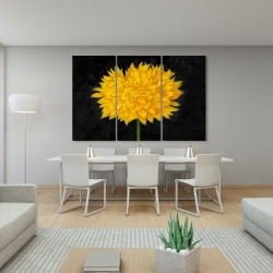 Canvas 40 x 60 - Yellow chrysanthemum