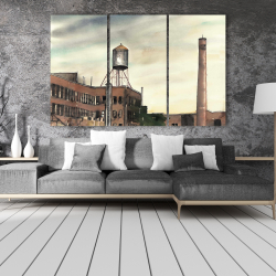 Canvas 40 x 60 - Water tower in new-york