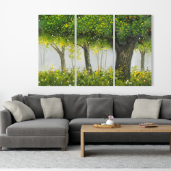 Canvas 40 x 60 - Forest by summer