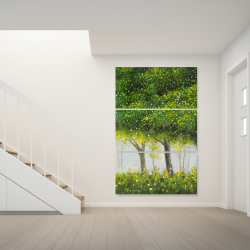 Canvas 40 x 60 - Forest by summer