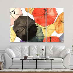 Canvas 40 x 60 - Suspended umbrellas