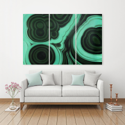 Canvas 40 x 60 - Malachite stone