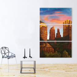 Canvas 40 x 60 - Cathedral rock in arizona