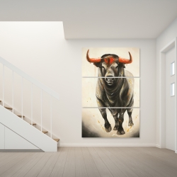 Canvas 40 x 60 - Fierce bull