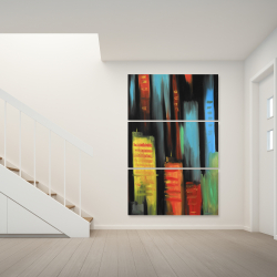 Canvas 40 x 60 - Abstract tall buildings