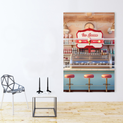 Canvas 40 x 60 - Ice cream parlor