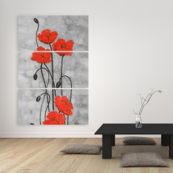 Canvas 40 x 60 - Long stem flowers