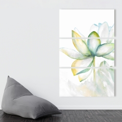 Canvas 40 x 60 - Abstract lotus flower