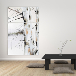 Canvas 40 x 60 - Winter birches