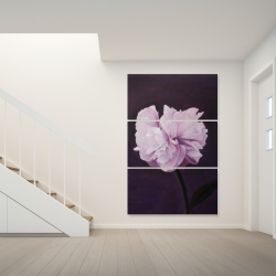 Canvas 40 x 60 - Beautiful purple flower