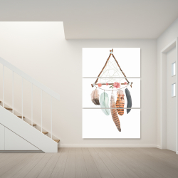 Canvas 40 x 60 - Triangular dream catcher