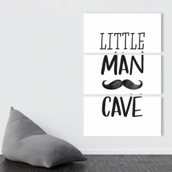 Canvas 40 x 60 - Little man cave