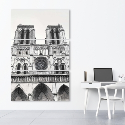 Toile 40 x 60 - Cathédrale notre-dame de paris