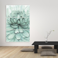 Canvas 40 x 60 - Turquoise flower