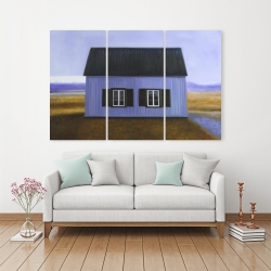 Canvas 40 x 60 - Blue barn