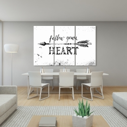 Canvas 40 x 60 - Follow your heart