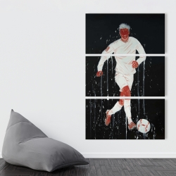 Toile 40 x 60 - Joueur de soccer