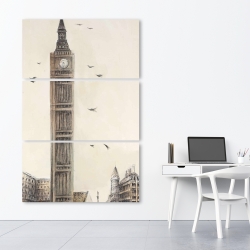 Canvas 40 x 60 - Big ben in london