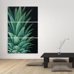 Canvas 40 x 60 - Pineapple leaves