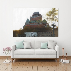 Toile 40 x 60 - Le château de frontenac à l'automne