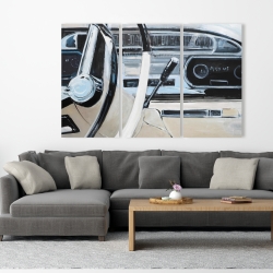 Toile 40 x 60 - Tableau de bord de voiture de 1950