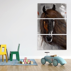 Canvas 40 x 60 - Proud brown horse