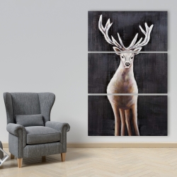 Canvas 40 x 60 - Lonely deer