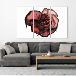 Canvas 40 x 60 - Dark rose