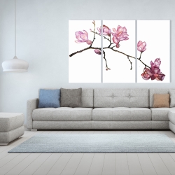 Toile 40 x 60 - Branche de fleurs de cerisier